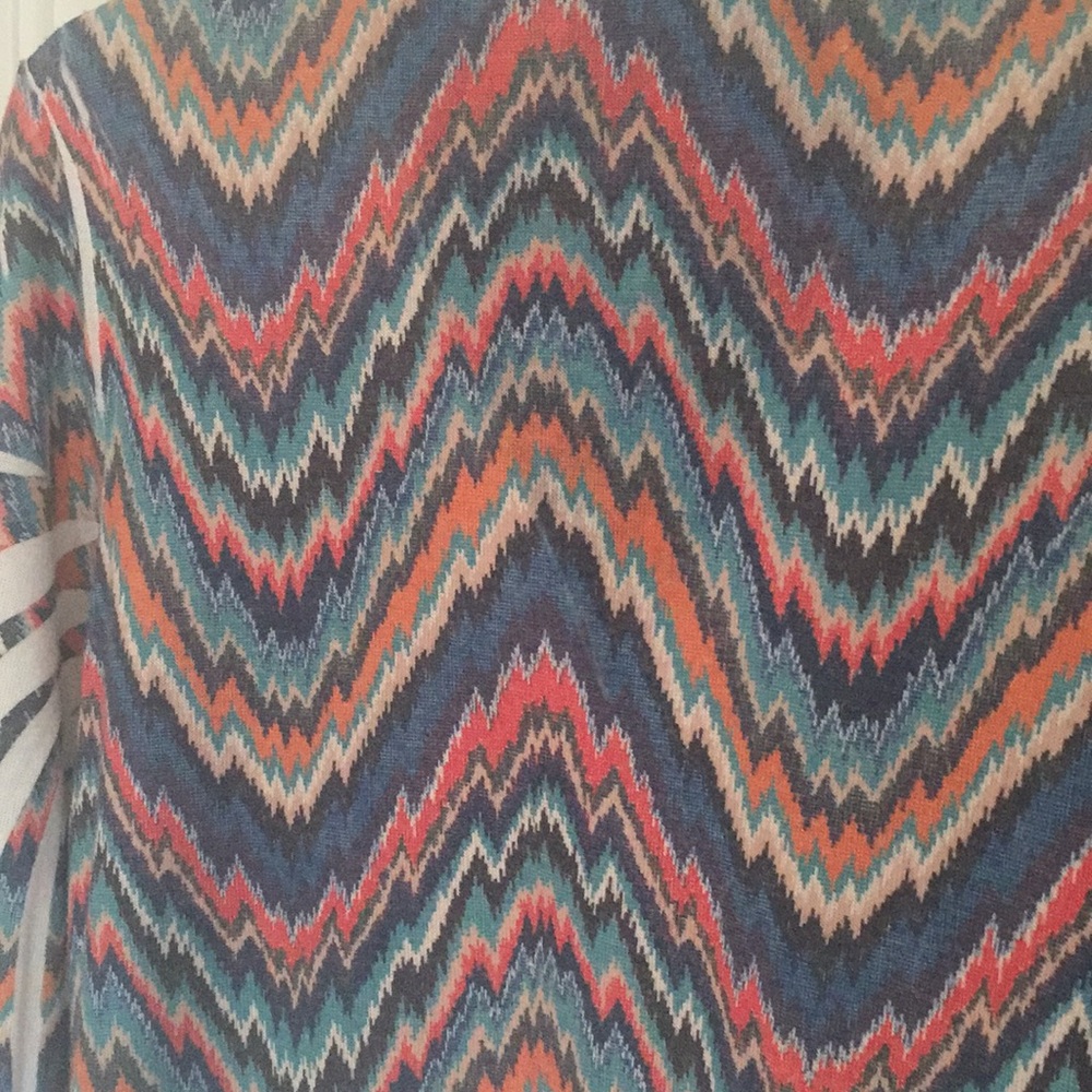 Colorful Cubism Cardigan - Picture 10 of 11